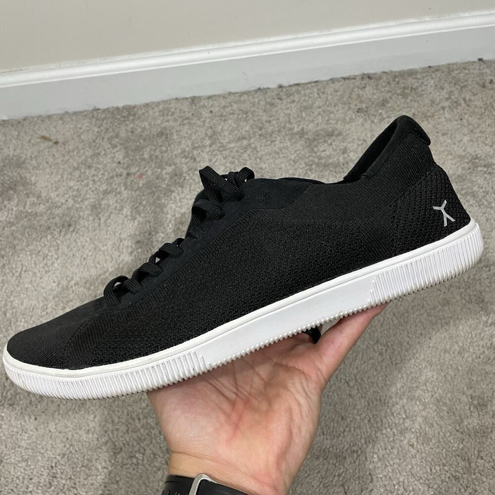 Flux Footwear Adapt Trainer Black Knit White Sole Mens Size 13 - Picture 4 of 8